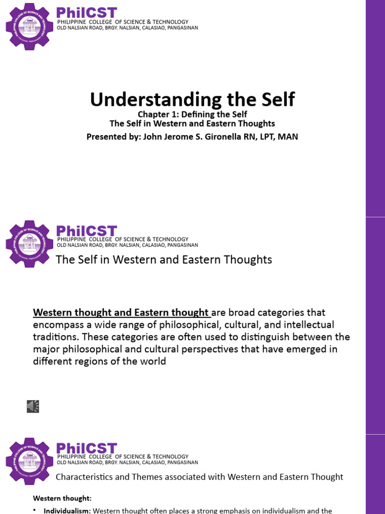 Self in Western and Eastern Philosophy | PDF | Confucianism | Eastern ...