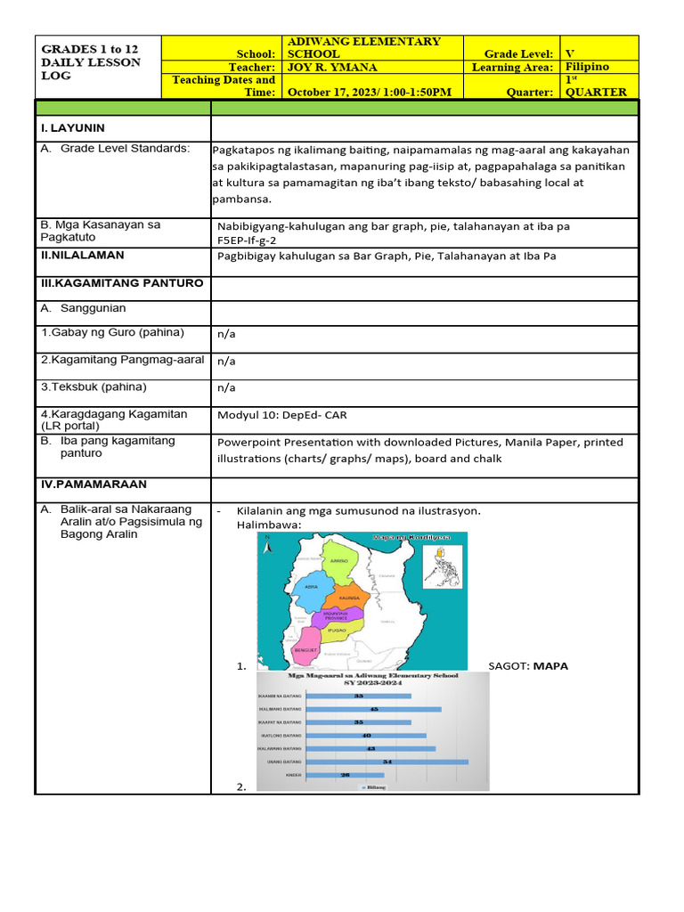 Cot 1 Filipino | PDF
