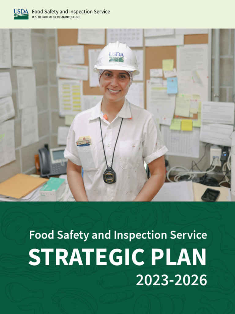 FSIS Strategic Plan 2023-2026 | PDF | Food Safety | Regulatory Compliance