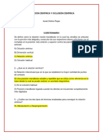 Relación Céntrica y Oclusión Céntrica