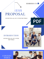 Elegant and Professional Company Business Proposal Presentation