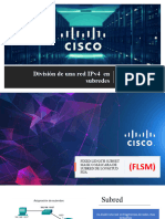 División de Una Red IPv4 en Subredes