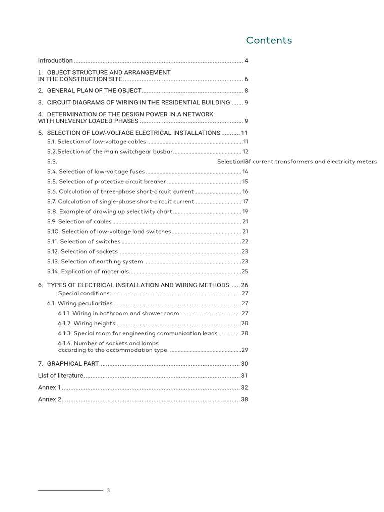 Residential Building Electrical Design Guide | PDF | Fuse (Electrical ...