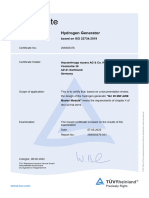 TUV R Certificate DIN A4 Thyssenkrupp EN