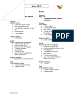 Ejemplo de Menu - Plan Alimenticio Saludable - 19-20