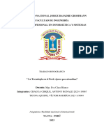 Avances de Tec Del Peru Prehispanico