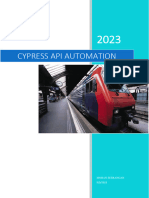 Cypress API AutomationV1.0 2023