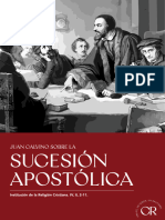 Juan Calvino y La Sucesion Apostolica