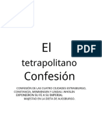 Confesión de Fe Tetrapolitana - En.es