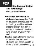 Distance Education