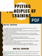 Ro42 LO1 Applying Principles of Training