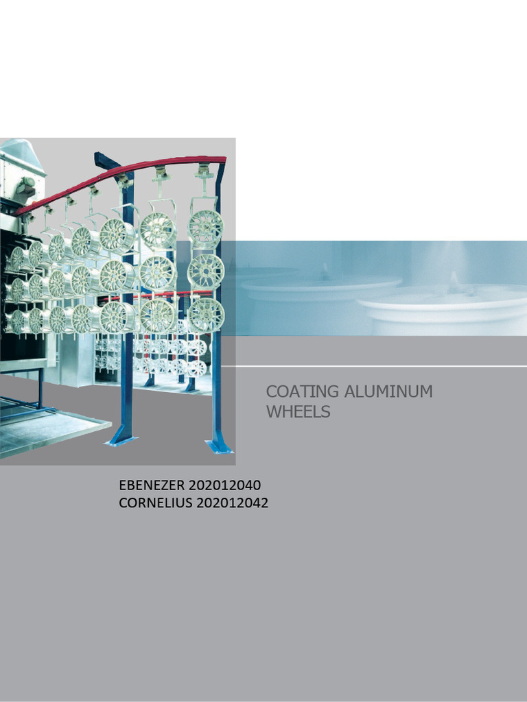 Aluminum Wheel Coating Technologies | PDF | Paint | Chemistry