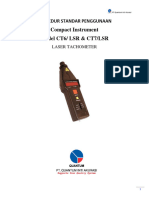Compact Instrument - CT6LSR Tachometer