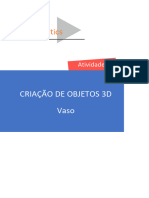 3D Modelação - Vaso