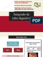 Sangrado de Tubo Digestivo