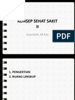 Konsep Sehat Sakit