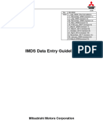 IMDS Data Entry Guideline - Rev13