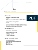 CV & Surat Lamaran Kerja - Hari Maulana