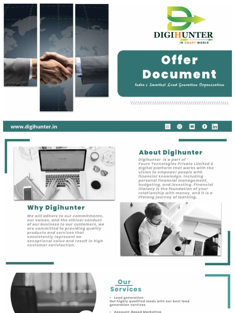 Digihunter Offer Document | PDF