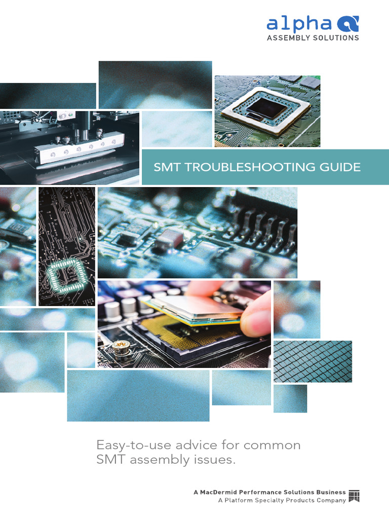 Smt Troubleshooting Low Res Aug 2017 Pdf Soldering Joining