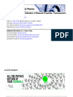 Additivity Rules For The Estimation of Molecular Properties. Thermodynamic Properties