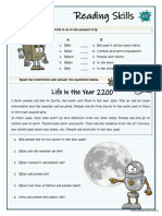 Reading - Life in The Year 2200