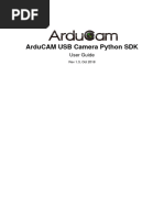 ArduCAM USB Camera Python SDK Guide V1.3