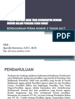 Perempuan Dan Anak Yang Berhadapan Dengan Hukum Dalam