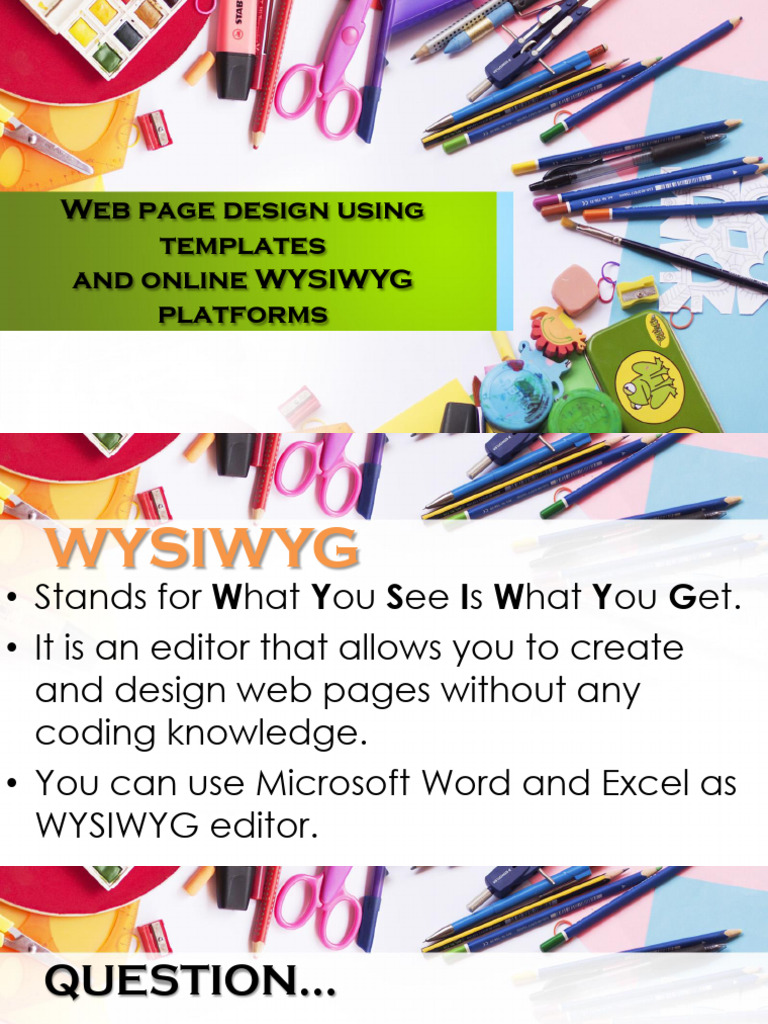 Beginner's Guide to WYSIWYG Web Design | PDF | Websites | World Wide Web