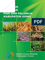 Statistik Pertanian Tanaman Padi Dan Palawija Kabupaten Gowa 2015