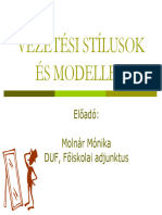 Vezetesi Stilusok Modellek