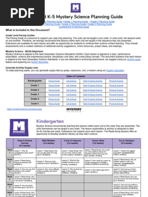 Mystery Science - K-5 - NGSS Planning Guide - LIVE on SITE Ym9dzo