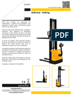 TMGE15-25 - Gerbeur Élec 1,5T 2500mm