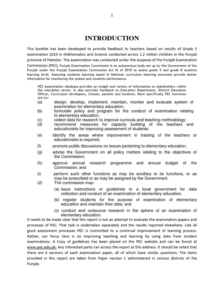 Guide line for teachers grade 5 mathematics pdf multiple choice
