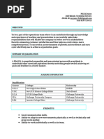 Maya Resume