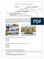 Avaliação 2° Ano Empreendedorismo