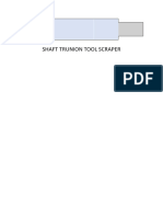 Shaft Trunion Tool Scraper