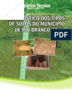 Solos do município de  Rio Branco