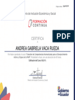 Competencias Humanizadas Certificado