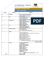 Assessment Portion Paper Grade: 3 Term-1 (2023-2024)