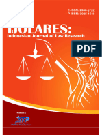 IJOLARES: Indonesian Journal of Law Research Volume 1, Nomor 2, September 2023