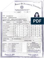 10th Marksheet