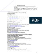 MITS Alliance INCLEN Research Proposal HMSC