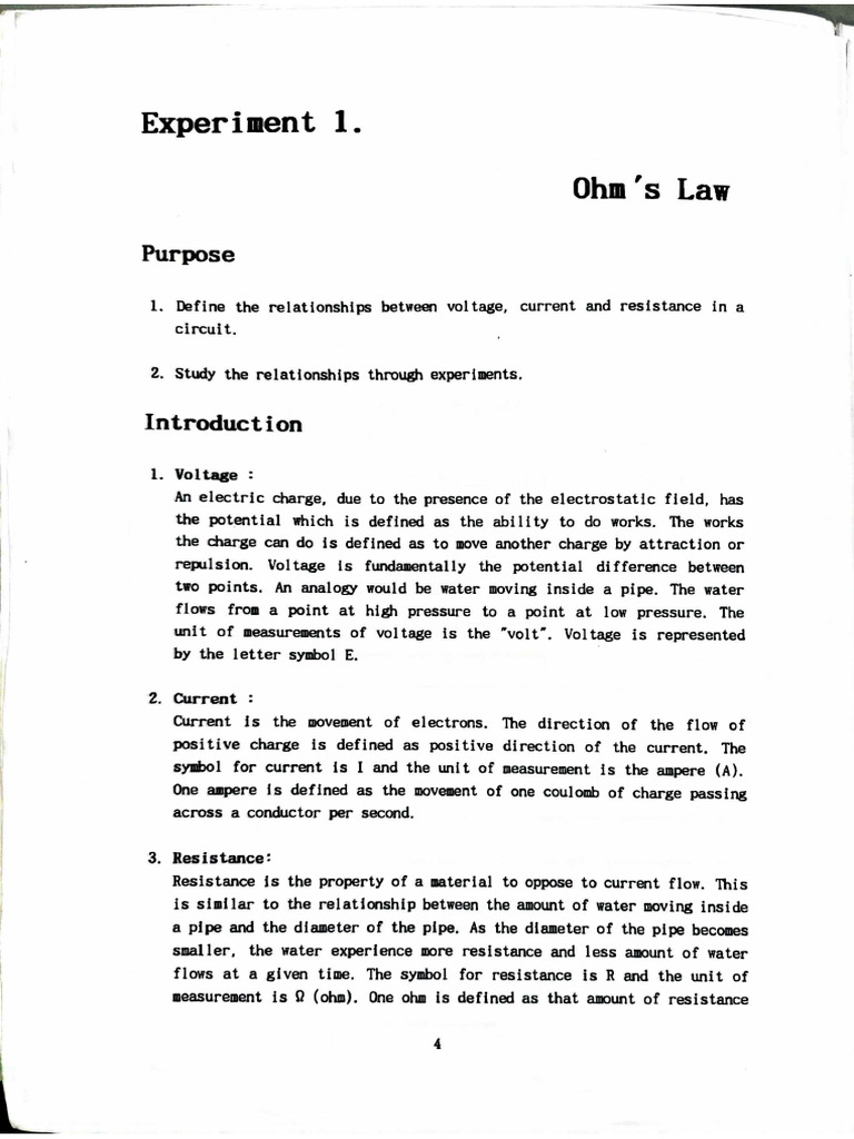 Basic Electricity & Electronics Trainer | PDF