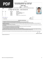 NSIT Delhi End Sem Admit Card