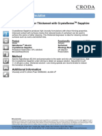 چربی زدای عمومی ضخیم شده با یاقوت کبود CrystaSense