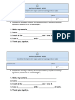 Miercoles 16 Agosto - Guia Recortable - Inglés - Jobs Project