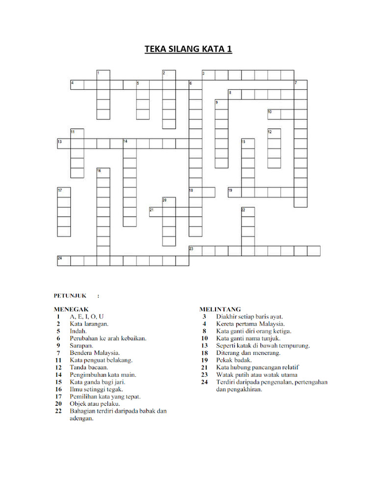 Teka Silang Kata | PDF