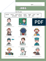 Jobs Worksheets