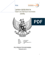 Makalah PKN Sejarah Kemerdekaan Indonesia